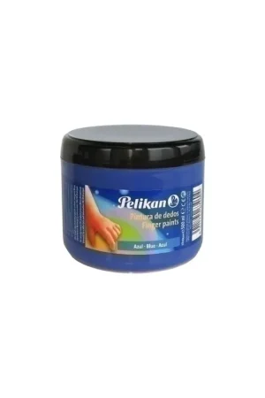 Descuento PINTURA DEDOS PELIKAN 500 ml AZUL CELEST - 23501175/63460/24005005