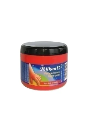 Precio Reducido PINTURA DEDOS PELIKAN 500 ml BERMELLON - 23501173/63458/24004985