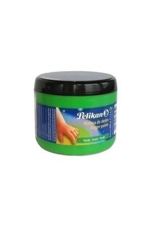 PINTURA DEDOS PELIKAN 500 ml VERDE AMARI - 23501176/63465/24005012 Envío Gratis