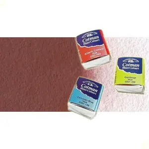 Mejor Calidad Acuarela Cotman Winsor & Newton 1/2 godet color rojo indio
