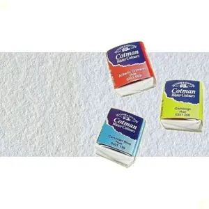 Acuarela Cotman Winsor & Newton 1/2 godet color blanco de China De Moda