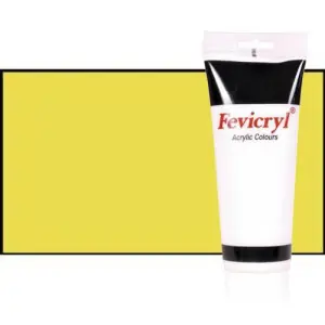 Stock Limitado Acrílico Fevicryl n. 2 color ocre amarillo (200 ml) **