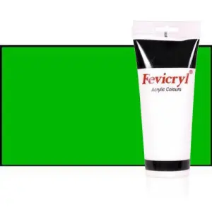 Envío Inmediato Acrílico Fevicryl n. 4 color verde Hooker cobalto (200 ml) **