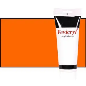 Oferta Acrílico Fevicryl n. 9 color naranja cadmio (200 ml)