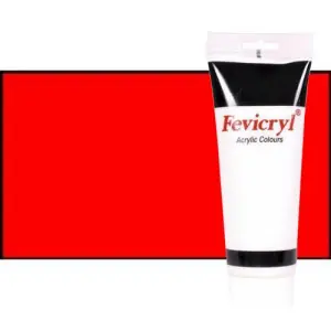 Acrílico Fevicryl n. 10 color rojo cadmio (200 ml) Stock Limitado