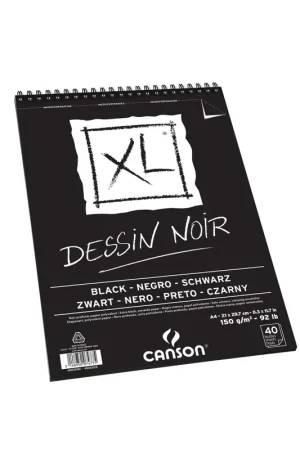 Precio Reducido BLOC CANSON DIBUJO A4 XL 20HJ 150GR NOIR