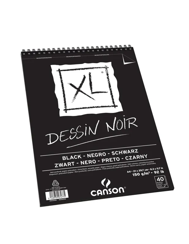 Precio Reducido BLOC CANSON DIBUJO A4 XL 20HJ 150GR NOIR