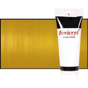 Acrílico Fevicryl n. 23 color oro (200 ml) ** Marca Reconocida