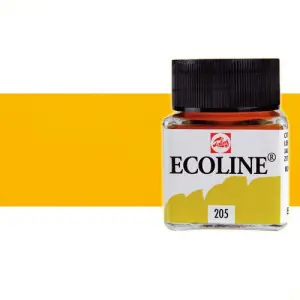 Pago Seguro Acuarela líquida Ecoline Talens color amarillo arena (30 ml)