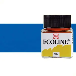 Rebajas Acuarela líquida Ecoline Talens color azul ultramar oscuro (30 ml)