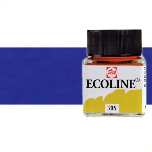 Pedido Al Por Mayor Acuarela líquida Ecoline Talens color azul ultramar violeta (30 ml)