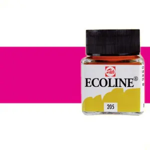 Auténtico Acuarela Líquida Ecoline Talens color magenta primario (30 ml)