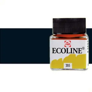 Exclusivo Acuarela líquida Ecoline Talens color negro (30 ml)
