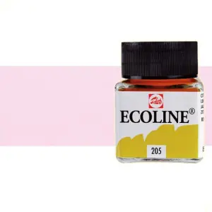 Acuarela líquida Ecoline Talens color rosa pastel (30 ml) Hecho A Mano