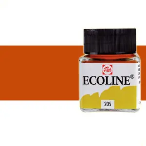 Acuarela líquida Ecoline Talens color tierra siena tostada (30 ml) Stock Limitado