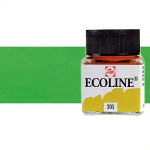 Acuarela líquida Ecoline Talens color verde (30 ml) Súper Precio