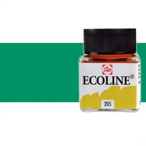 Certificado Acuarela líquida Ecoline Talens color verde bosque (30 ml)