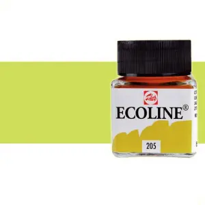 Alta Calidad Acuarela líquida Ecoline Talens color verde bronceado (30 ml)