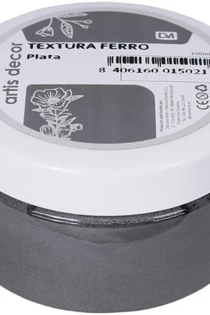 Comprar En Línea PASTA TEXTURA FERRO ARTIS DECOR 100ML. PLATA