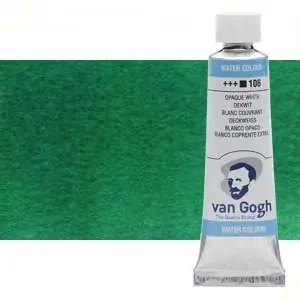 Máxima Calidad Acuarela Van Gogh color verde esmeralda (10 ml)