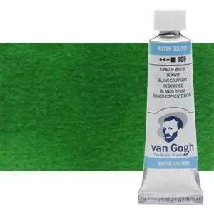 Acuarela Van Gogh color verde Hooker oscuro (10 ml) Promoción