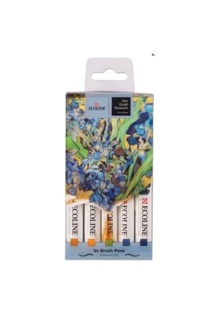 ESTUCHE BRUSHPEN 5 VANGOGH ECOLINE Favorito De Clientes
