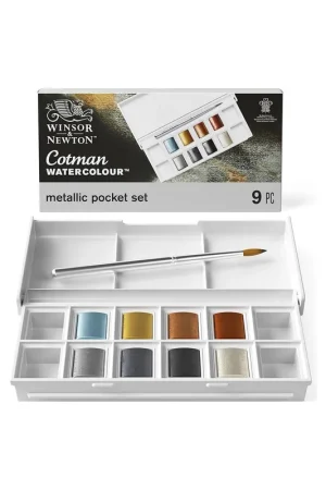 CAJA ACUARELAS WyN COTMAN METALIZADAS Comprar En Línea