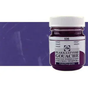 Gouache Extrafino Talens, Violeta Azulado, 50 ml. Mayoreo