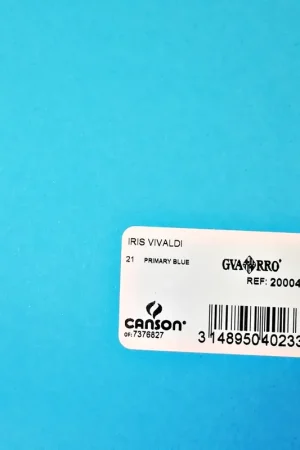 CARTULINA IRIS Nº21 50 X 65CM Nueva Colección