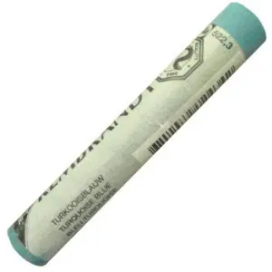 Pastel Rembrandt Color Azul Turquesa 3 Auténtico