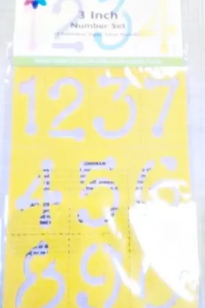 STENCIL DELTA NÚMEROS Pago Seguro