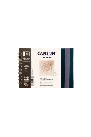 Precio Bajo BLOC DIBUJO CANSON ACUARELA 14,8x21 CM 20HJ SAUND WATER 100% FINO 300 Grs