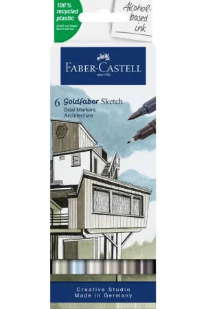 ROTULADORES GOLDFABER 6 UDS ARQUITECTURA SKETCH Profesional