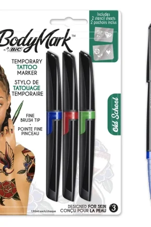 Lujoso ROTULADOR TATTO BODYMARK STN OLD 3+2