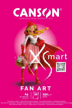 De Moda BLOC ENC 21x29,7 20H CANSON XSMART Fan Art 250g