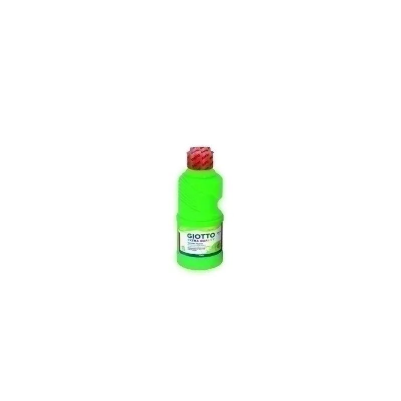 TEMPERA GIOTTO LIQ.FLUO 250 ml VERDE - 27401158/F53110200 Premium