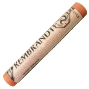 Pastel Rembrandt Color Tierra Siena Tostada 5 Certificado