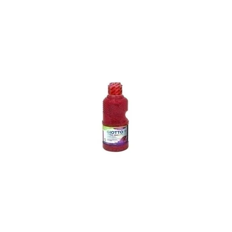 Económico TEMPERA GIOTTO LIQ.GLITTER 250 ml ROJO - 27401262/F53120600