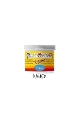 Última Oportunidad TEMPERA PLAYCOLOR 40 ml BLANCO.EST.6 - 27401659/19801