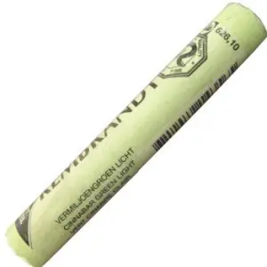 Pastel Rembrandt Color Verde Cinabrio Claro 10 Súper Precio