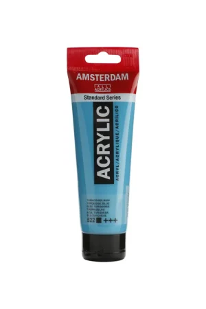 Mejor Precio PINTURA ACRÍLICA AMSTERDAM TUBO 120MLAZUL TURQUESA