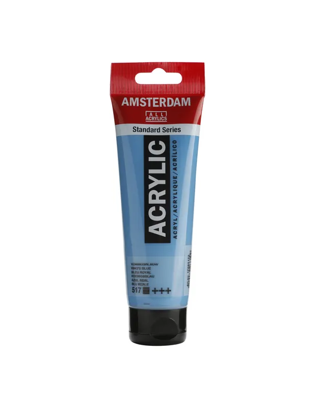 Marca Reconocida PINTURA ACRÍLICA AMSTERDAM TUBO 120ML AZUL REAL