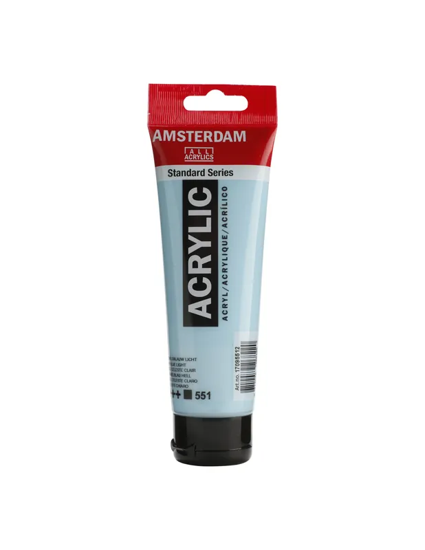 PINTURA ACRÍLICA AMSTERDAM TUBO 120ML AZUL CELEST.CL Precio Rebajado