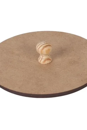 Envío Gratis TAPA MADERA MAXI PARA BOTES 13CM