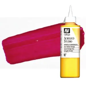 Nueva Colección Acrílico Vallejo Studio n. 3 color rojo carmín (200 ml)