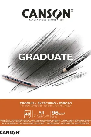 BLOCK CANSON MIXED MEDIA GRADUATE OCRE A4 Gran Oferta