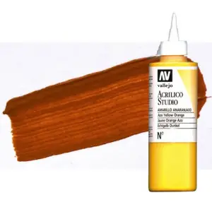 Precio De Fábrica Acrílico Vallejo Studio n. 9 color naranja óxido de hierro (200 ml)