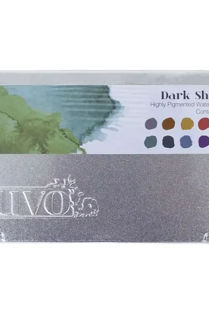 524N CAJA 12 LAPICES ACUARELABLES. DARK SHADOWS Última Versión