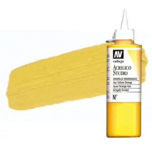 Novedad Acrílico Vallejo Studio n. 21 color amarillo Nápoles (200 ml)