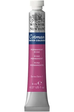 W&N ACUARELA COTMAN 8ML ROSA PERMANENTE Nº502 Económico